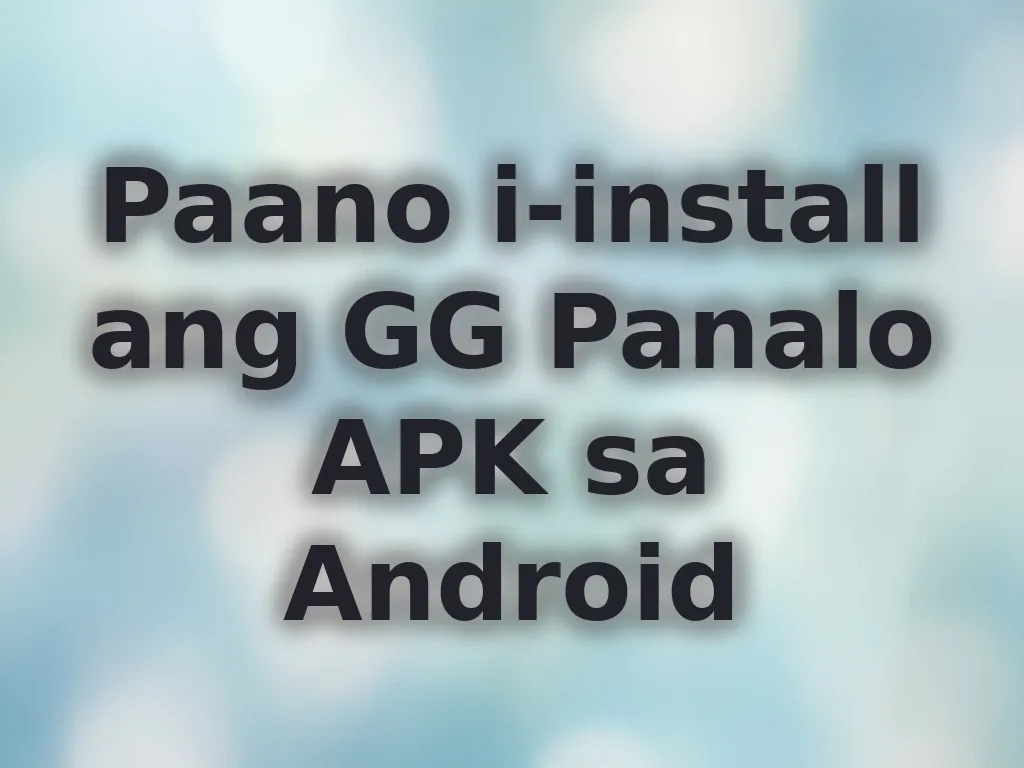 Installation guide