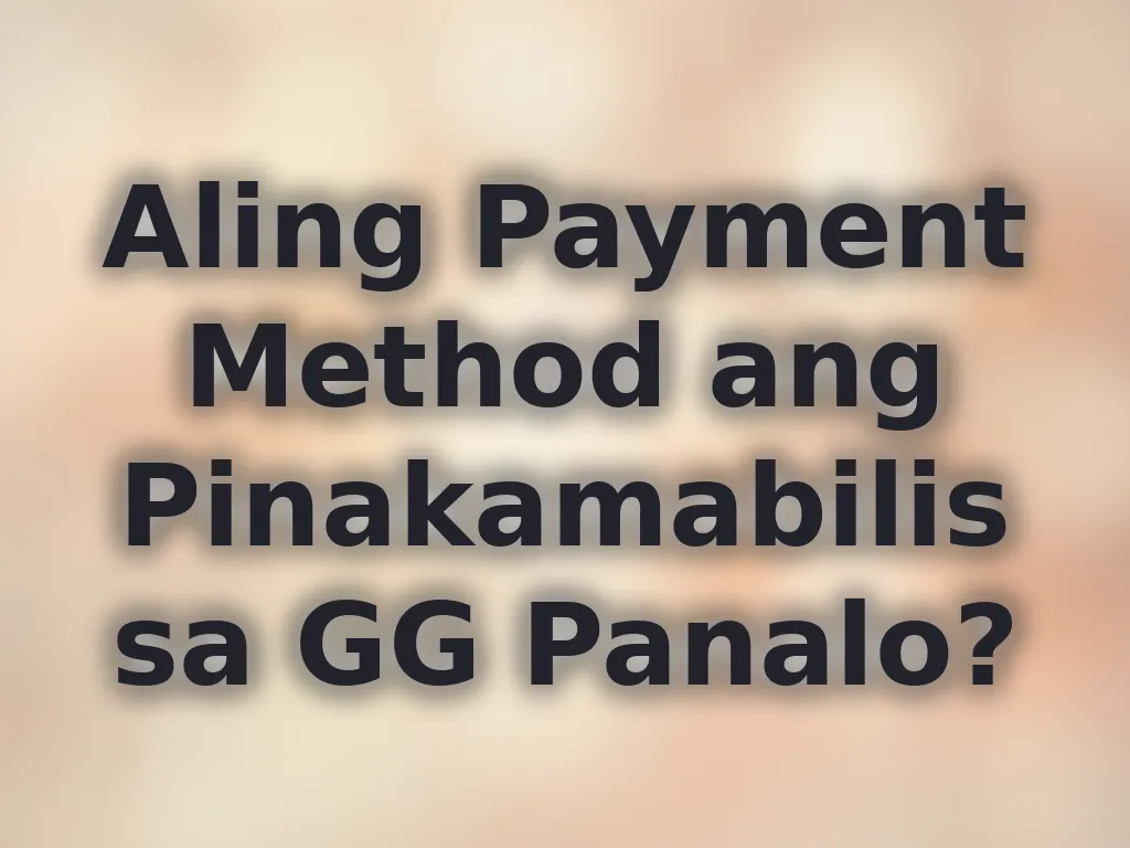 Payment Method Comparison